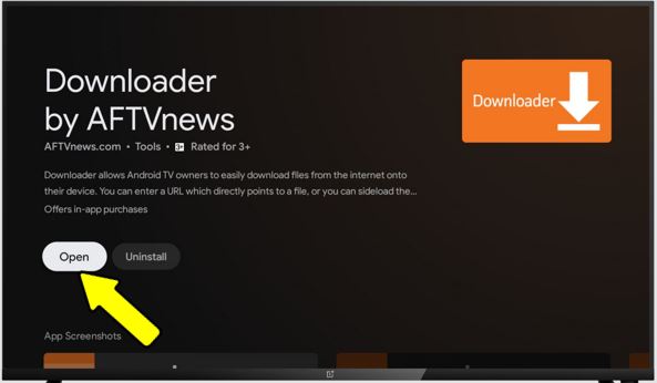 open downloader screenshot