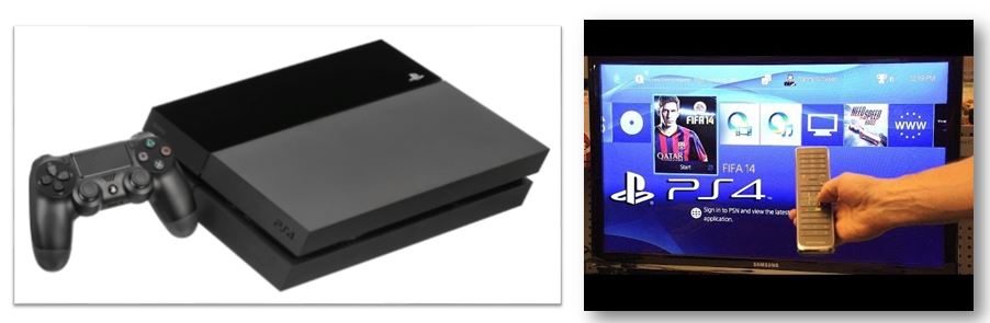 PS 4 and TV
